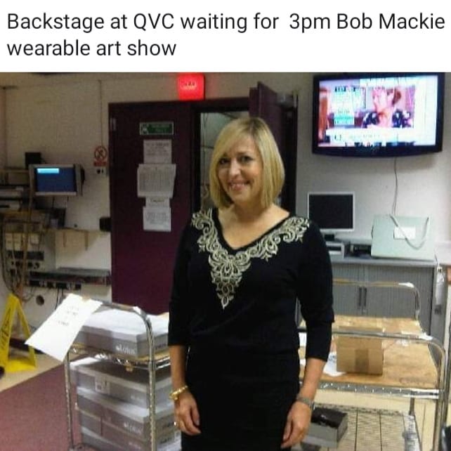 9 years ago when I was guest presenter for QVC TV shopping channel for @bobmackie fashion. .
I would show how clothes can flatter and sculpt your body shape to attract the eye to your best bits and detract from those you like least.
.
Dressing cleverly is all about creating an illusion whatever your body shape.
.
Everyone can dress to be the best versions of themselves with no need to use apps or filters on their social media posts.
.
No celebrity I have ever dressed in all my 30 years as a celebrity stylist has had a perfect body.  We are all unique and should embrace our own individuality. .
.
.
.